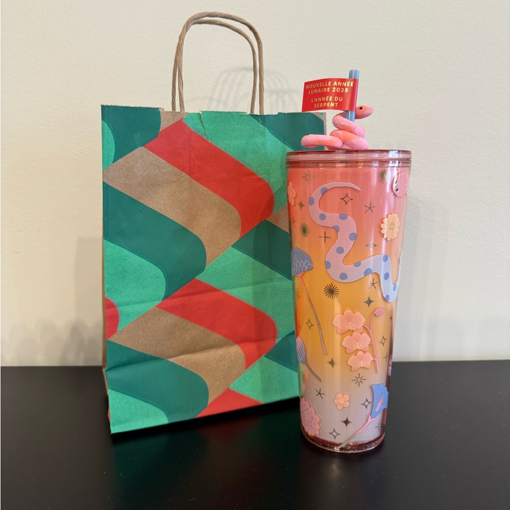 Starbucks Lunar New Year 2025 Year of the Snake Tumbler